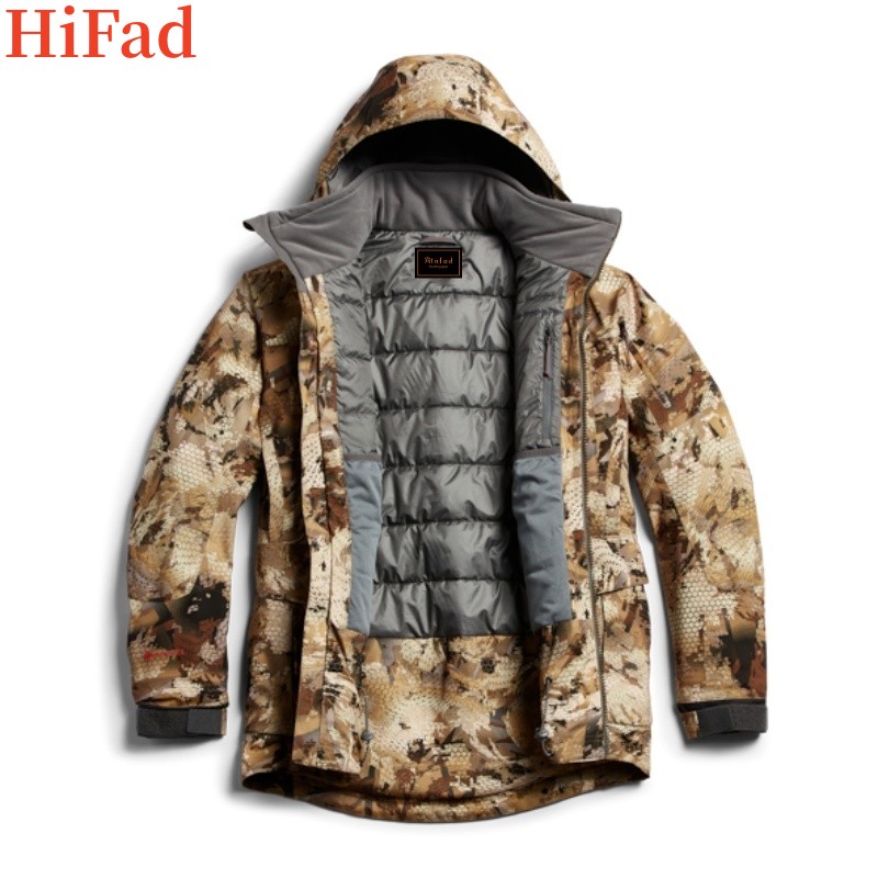 Camouflage Hunting Jacket - Men's Off-the-Shelf Jungle Outdoor Hunting Clothing