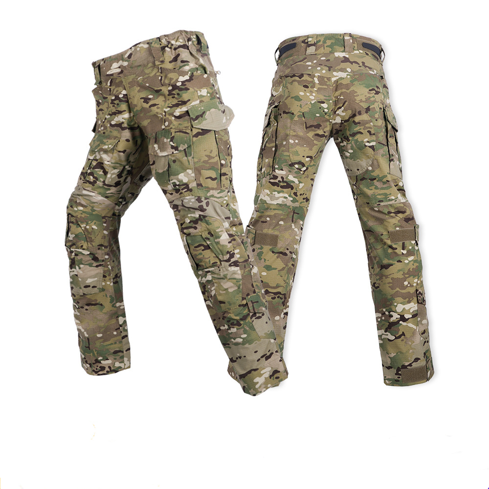 Outdoor Hunting Trousers - Men Combat Pants With Knee Pads