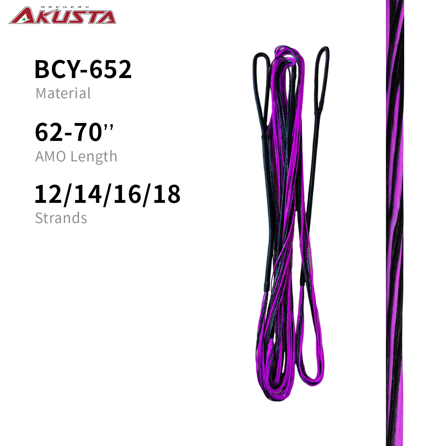 Bow Stringer Tool - Akusta BCY652 ILF Recurve Bow String