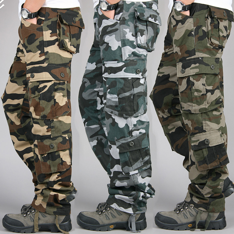 Men's Tactical Cargo Pants Wor - огляд і ціна Outdoor Hunting Overalls