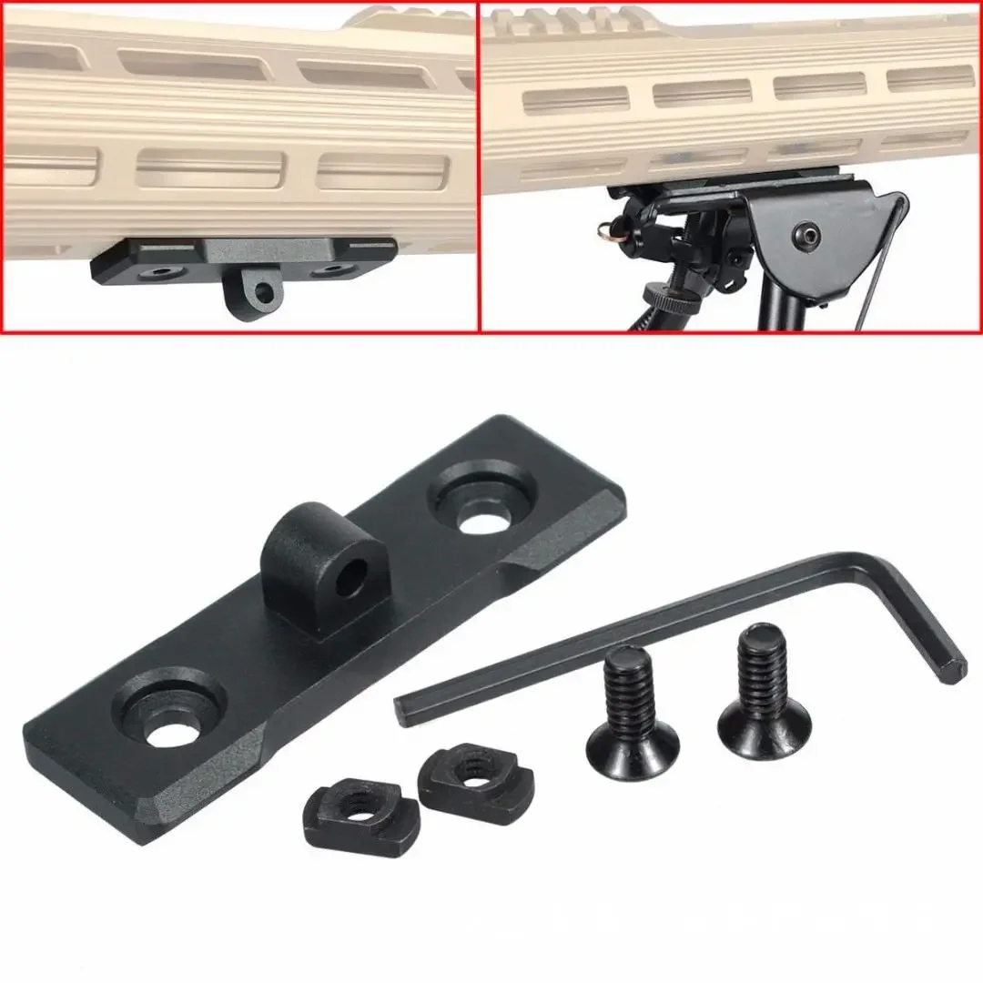 M-LOK Keymod Bipod Mount Handg - огляд і ціна Bipod Rifle Mount