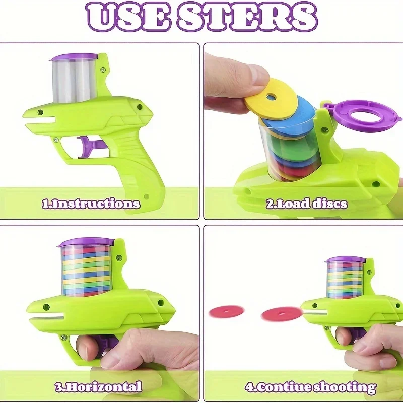Foam Disc Launcher, 15pcs Reus - огляд і ціна Outdoor Hunting Dogs