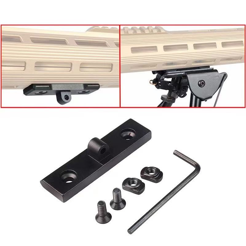 AR15 M-LOK Handguard Adapter - - огляд і ціна Bipod Rifle Mount
