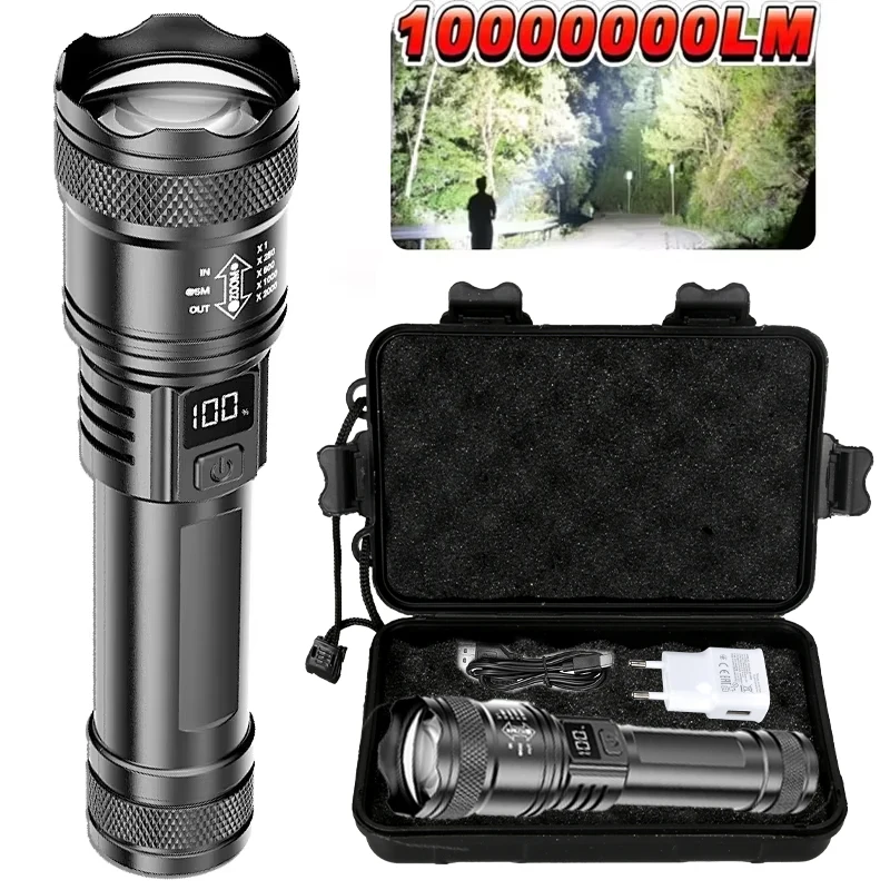 TY-908M Led Flashlight 2000LM  - огляд і ціна Tactical Flashlight Rechargeable