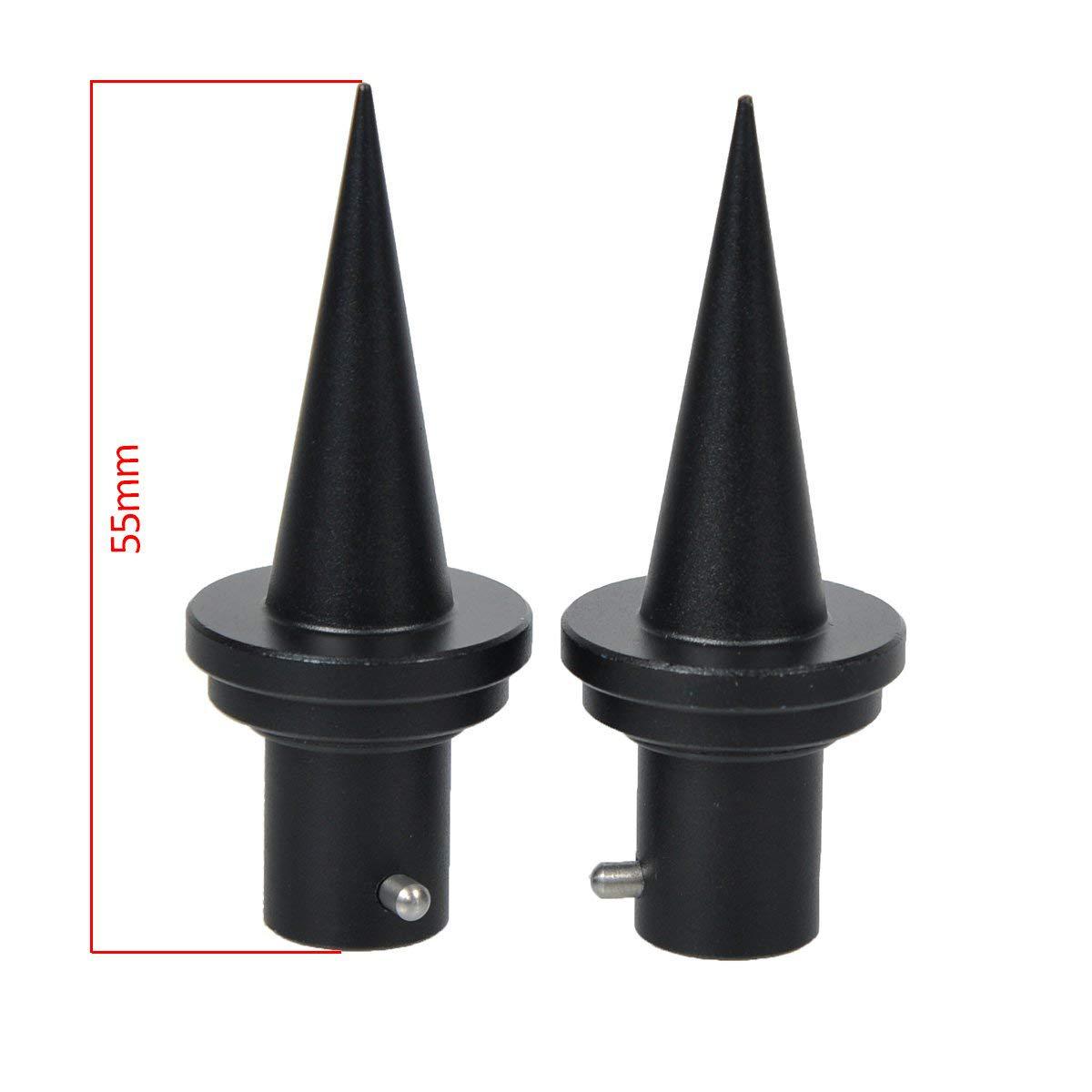 2PCS V8 Bipod Spikes Feet Hold - огляд і ціна Bipod Rifle Mount