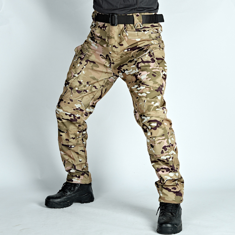 Men Tactical Cargo Pants Camou - огляд і ціна Outdoor Hunting Overalls