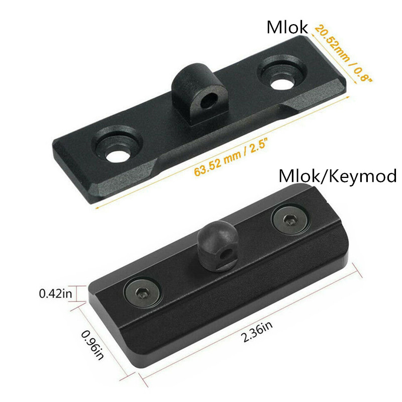 Tactical MLOK Keymod  Bipod Mo - огляд і ціна Bipod Rifle Mount