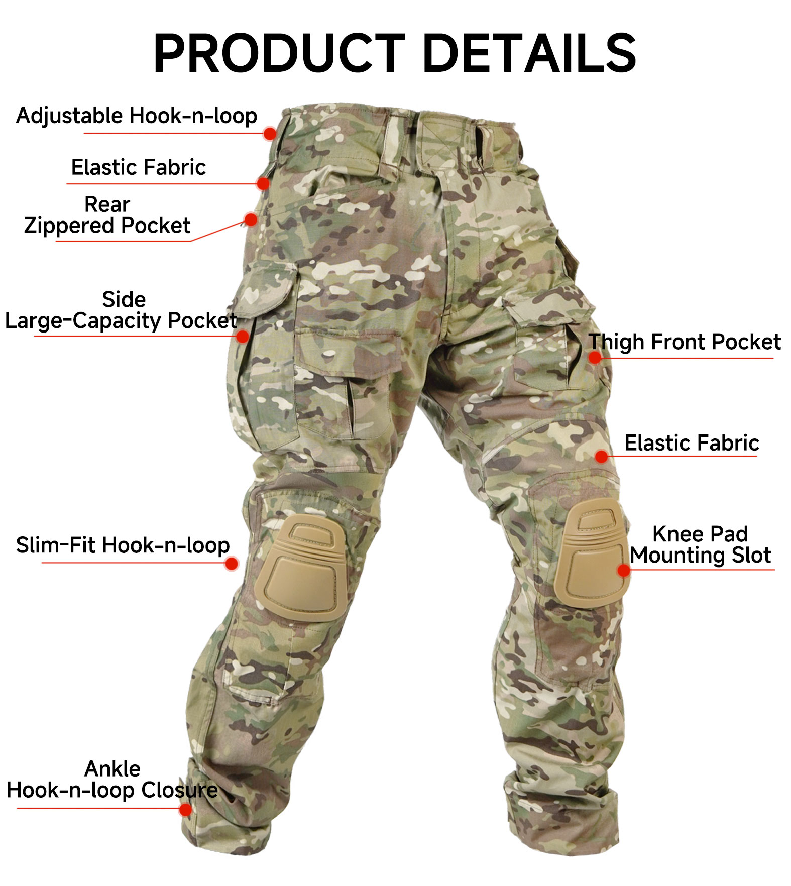 Tactical G3 Pants Cargo Combat - огляд і ціна Outdoor Hunting Trousers