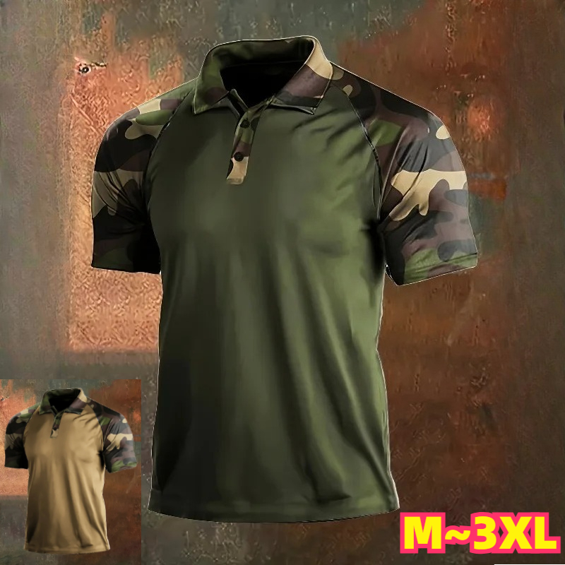Men's Tactical Camo Polo Shirt - огляд і ціна Hunting Outdoor Apparel