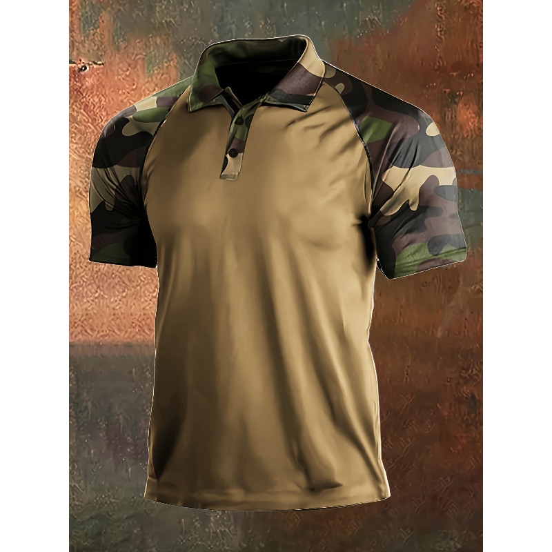 Men's Tactical Camo Polo Shirt - огляд і ціна Hunting Outdoor Apparel