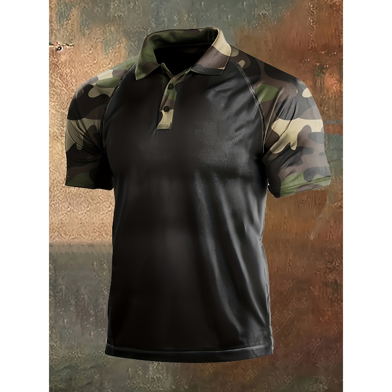 Men's Tactical Camo Polo Shirt - огляд і ціна Hunting Outdoor Apparel