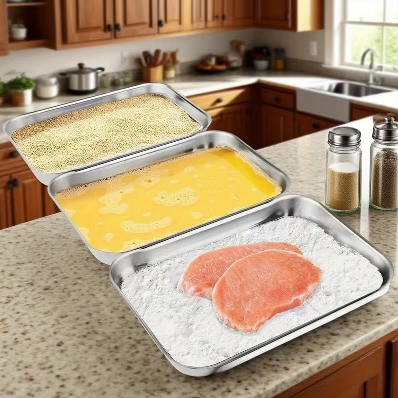 3-Piece Stainless Steel Food S - огляд і ціна Outdoor Hunting Kitchen