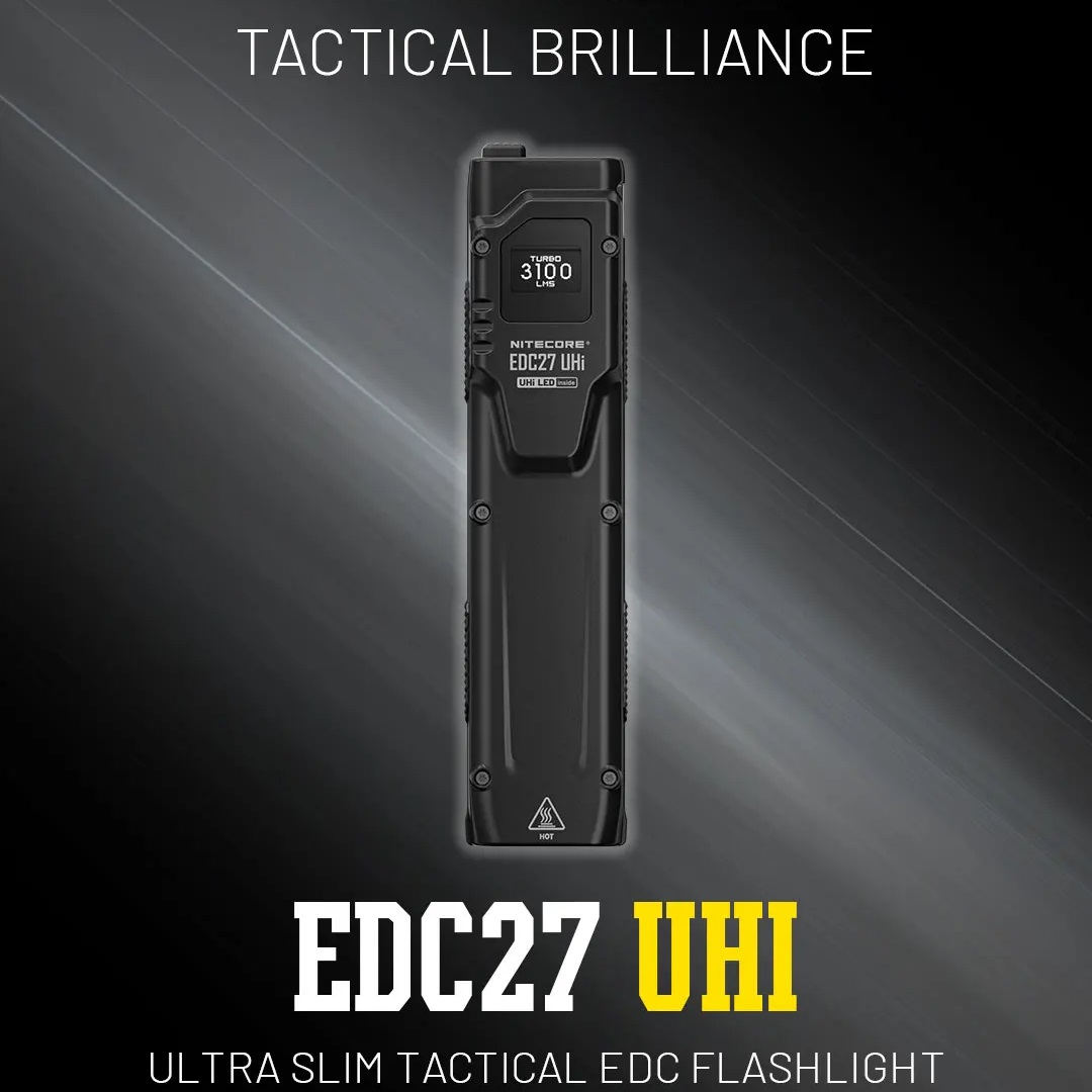 Convoy UHi Tactical EDC Flashl - огляд і ціна Tactical Flashlight Rechargeable