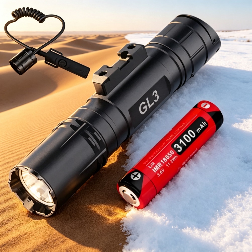 Klarus GL3 Tactical Flashlight - огляд і ціна Tactical Flashlight Rechargeable