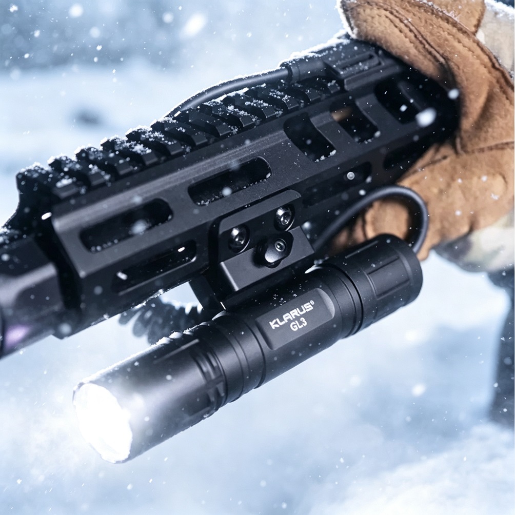 Klarus GL3 Tactical Flashlight - огляд і ціна Tactical Flashlight Rechargeable