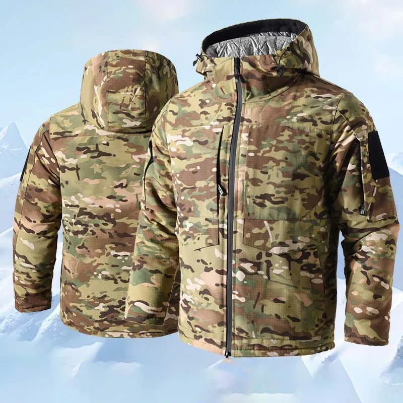 Winter Men Tactical Jackets –3 - огляд і ціна Camouflage Hunting Jacket