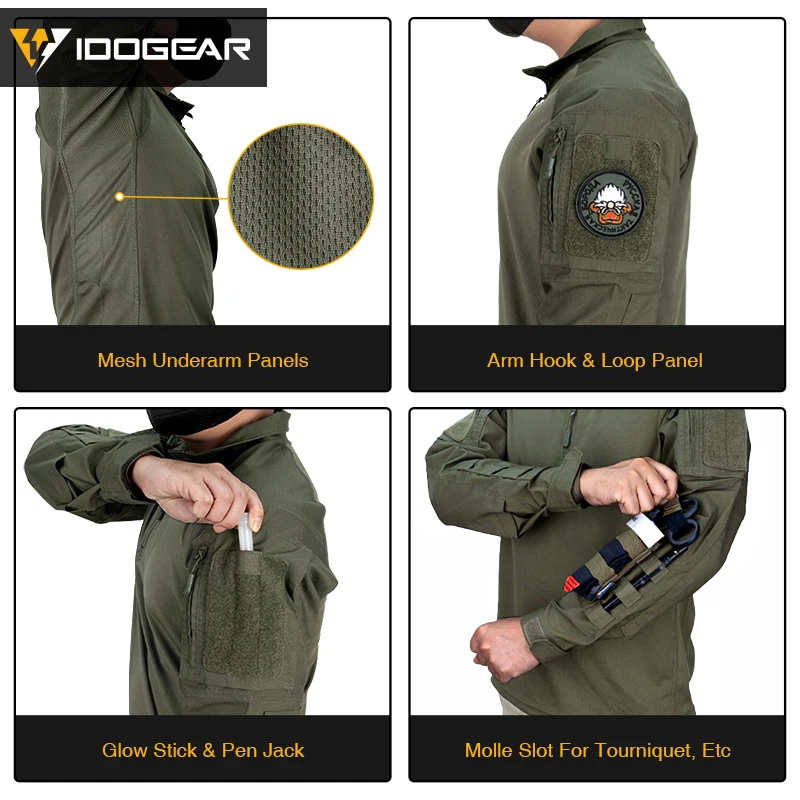 IDOGEAR Tactical UFS Uniform H - огляд і ціна Outdoor Hunting Trousers