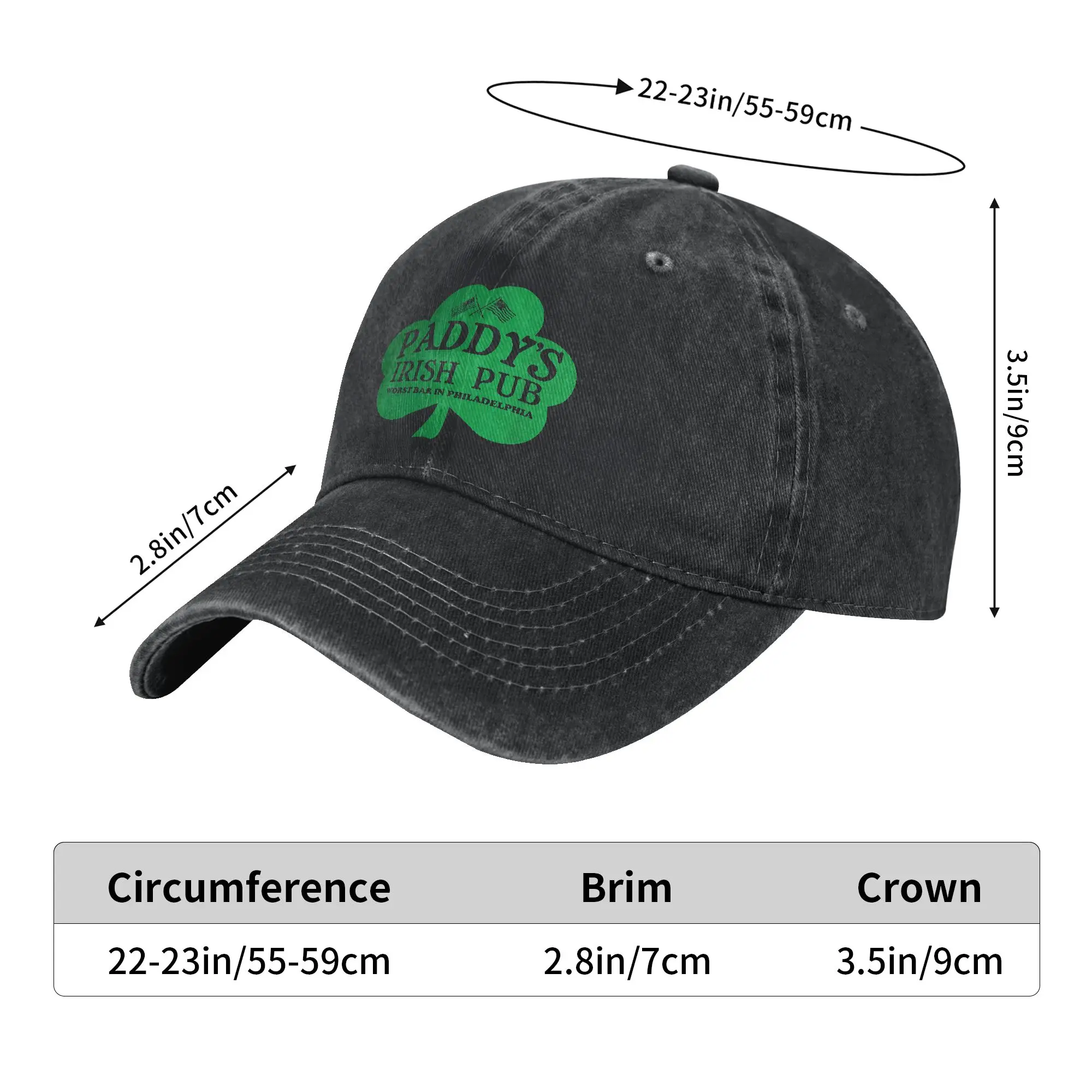 Baseball Cap Paddy’s Worst Bar - огляд і ціна Hunting Outdoor Logos
