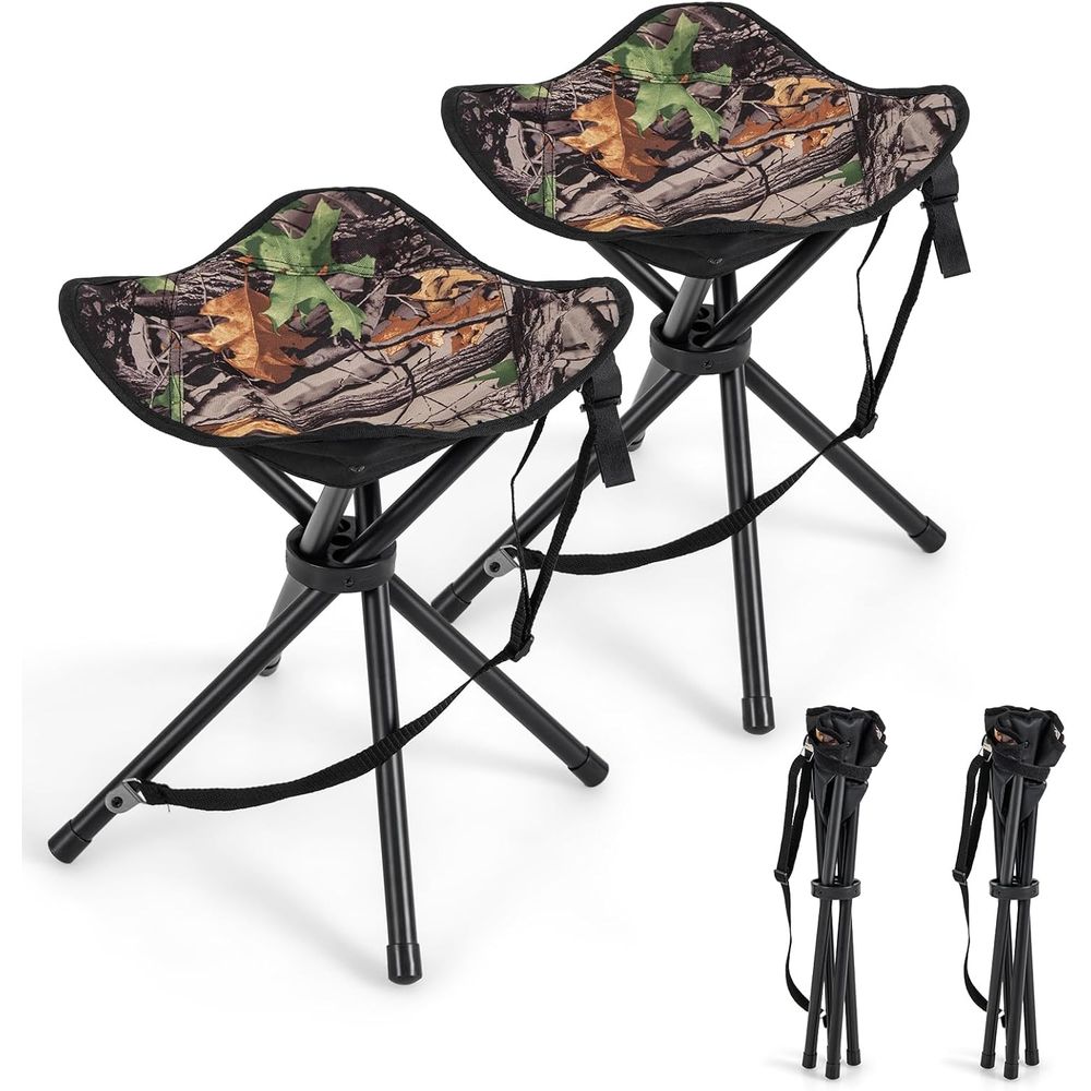 2 Pack Portable Tripod Lightwe - огляд і ціна Hunting And Fishing Outdoor Chairs