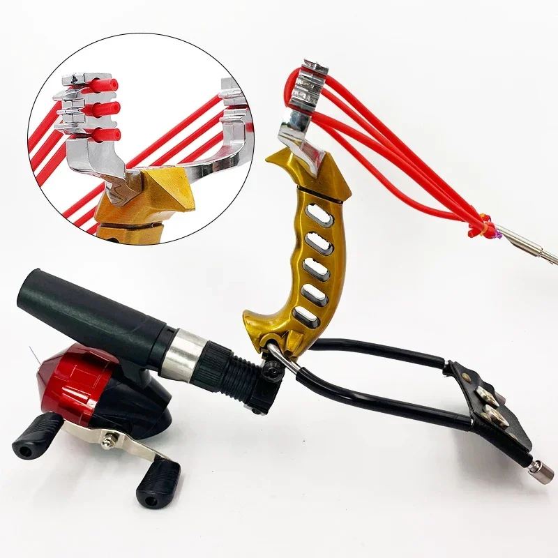 Powerful Fishing Slingsshot wi - огляд і ціна Outdoor Hunting Launcher