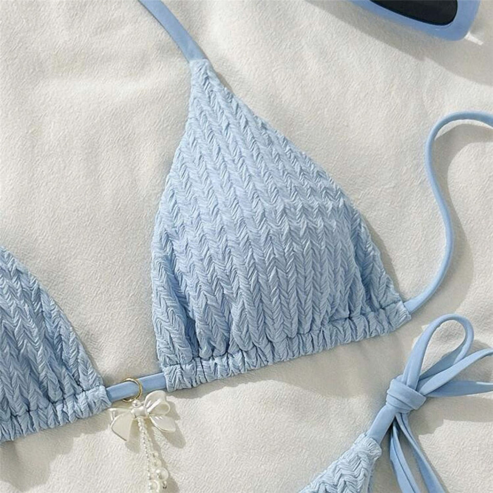 Sky Blue Bead Bow Swimwear Hal - огляд і ціна Bow Stringer Tool